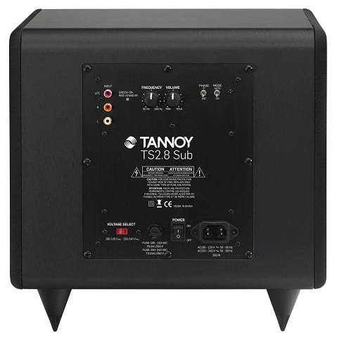 Tannoy TS2.8 zwart - Subwoofer