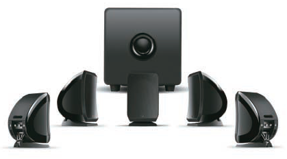 Focal Sib&Co Pack Sib 5.1 zwart - Speaker set