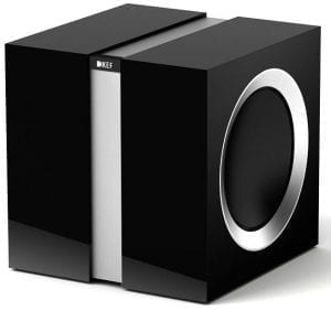 KEF R400b zwart hoogglans