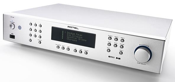 Rotel RT-09 zilver - Audio streamer
