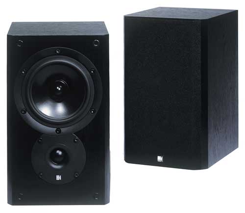 KEF Cresta 10 zwart - Boekenplank speaker