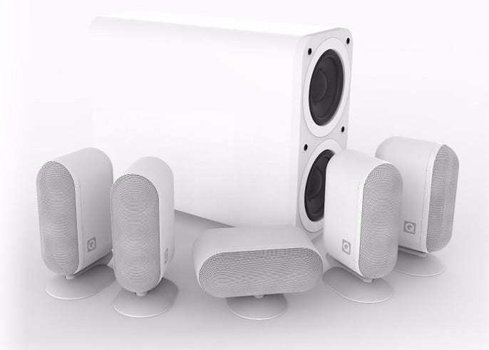 Q Acoustics 7000i 5.1 Plus wit - Speaker set