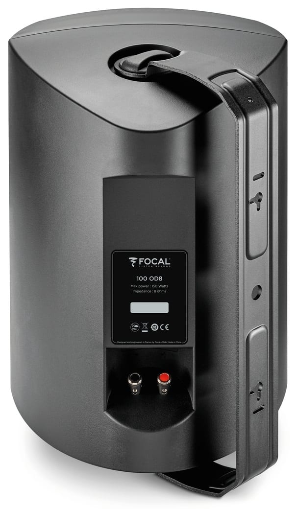 Focal 100 OD 8 zwart - achterkant - Outdoor speaker