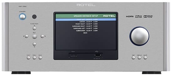 Rotel RSP-1582 zilver
