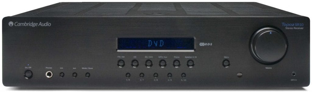 Cambridge Audio Topaz SR10 zwart - Stereo receiver