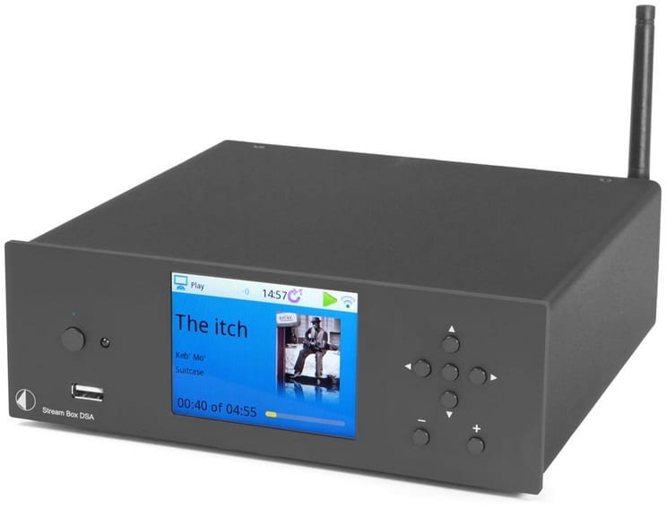 Pro-Ject Stream Box DSA zwart - Stereo receiver