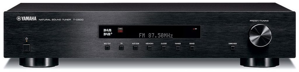Yamaha T-D500 zwart - FM tuner