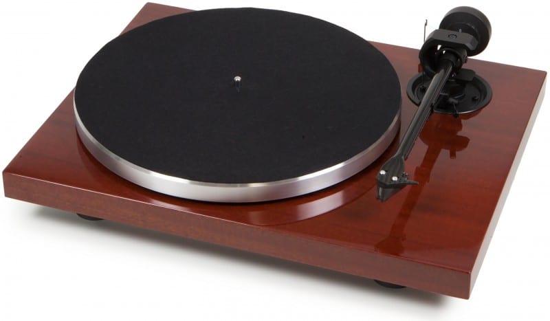 Pro-Ject 1Xpression Carbon Classic (2Msilver) mahonie - Platenspeler