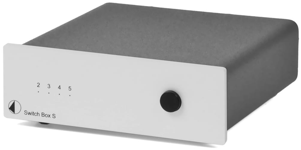 Pro-Ject Switch Box S zilver - Audio accessoire