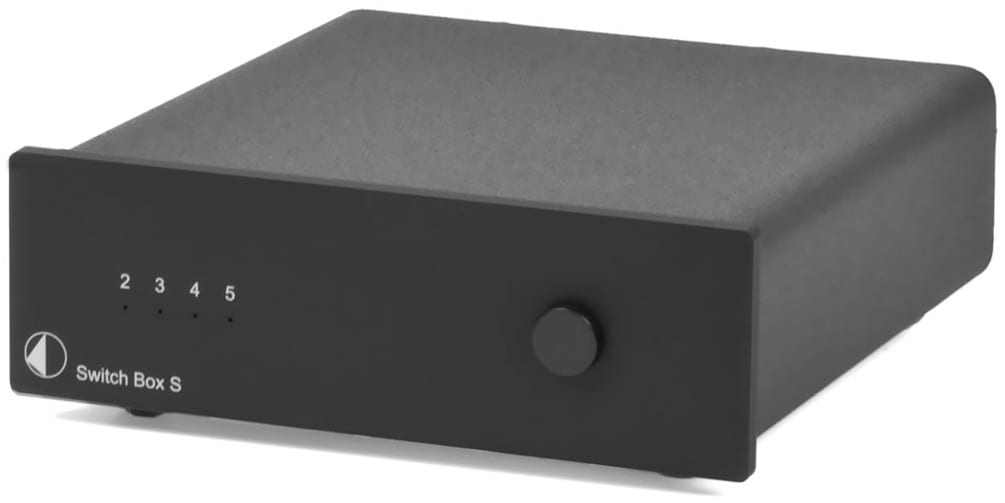 Pro-Ject Switch Box S zwart - Audio accessoire