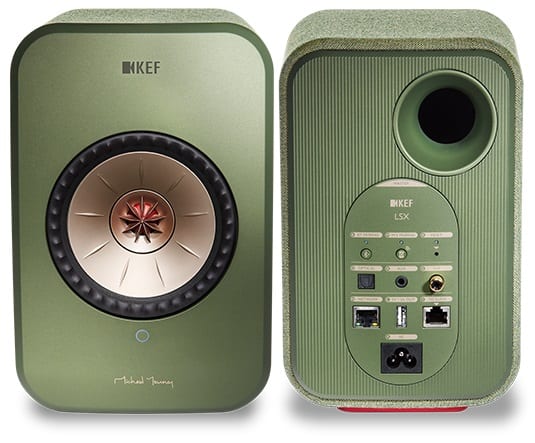 KEF LSX groen - paar - Wifi speaker