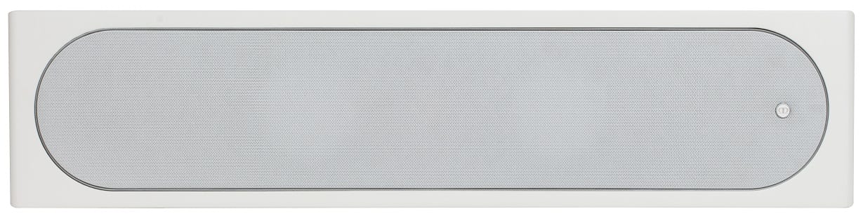 Monitor Audio Radius 225 wit hoogglans - frontaanzicht - Center speaker