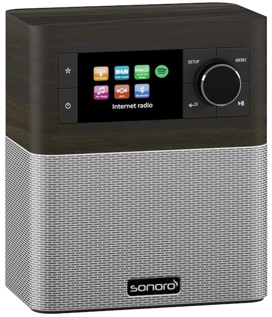 Sonoro Stream SO-410 V1 eiken/zilver - Radio