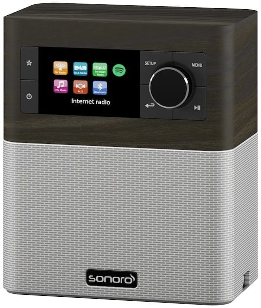 Sonoro Stream SO-410 V1 eiken/zilver - Radio