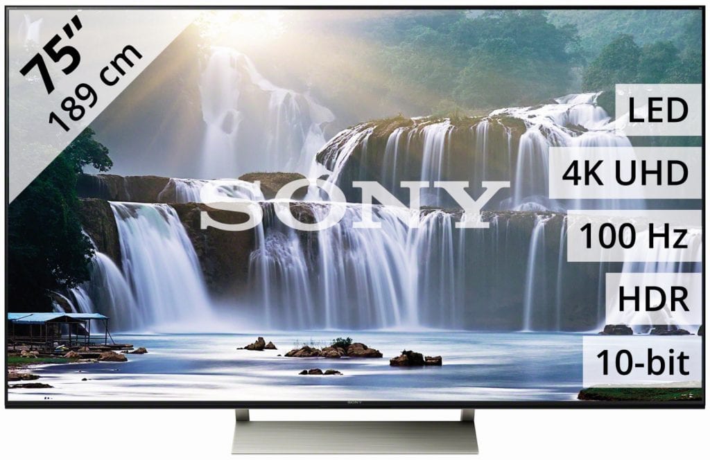 Sony KD-75XE9405 - Televisie