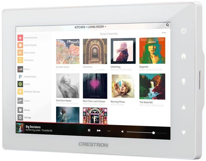 Crestron TSW-760-NC-W-S - Touch screen