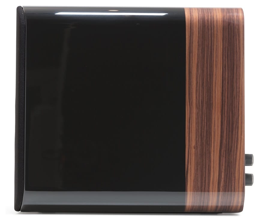 Q Acoustics Concept 300 + stands zwart/rosewood gallerij 96598