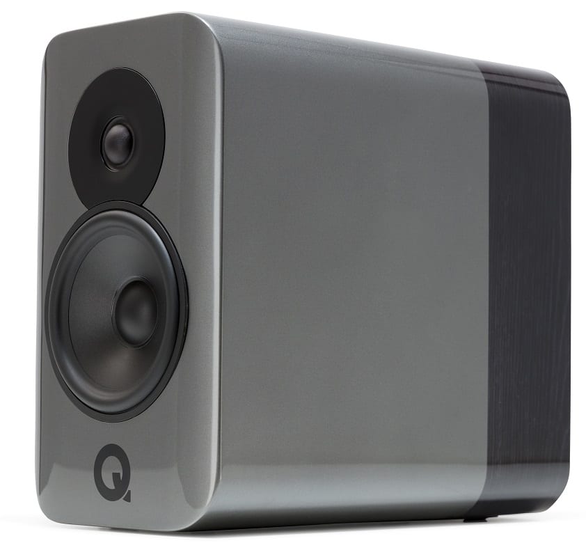 Q Acoustics Concept 300 + stands zilver - Boekenplank speaker