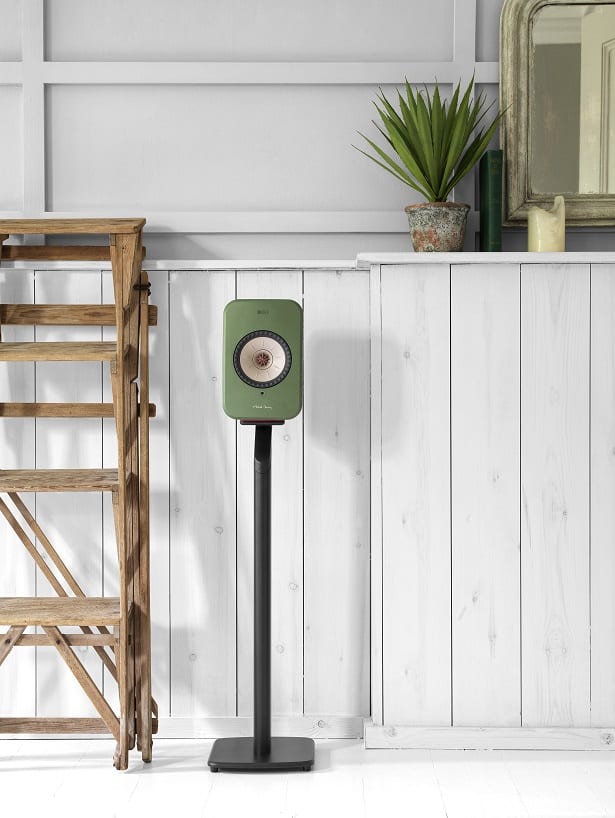 KEF LSX groen - lifestyle - Wifi speaker