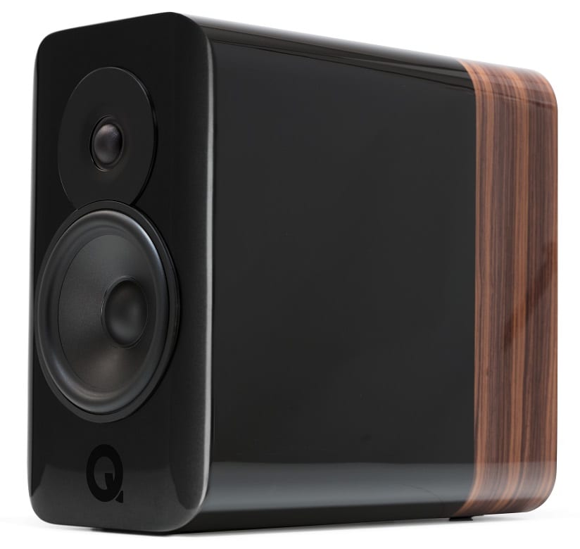 Q Acoustics Concept 300 + stands zwart/rosewood