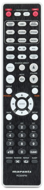 Marantz PM7000N zwart - afstandsbediening - Stereo receiver