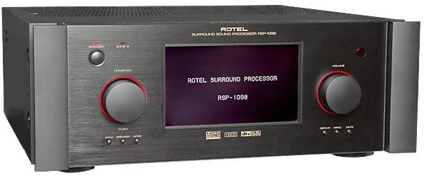 Rotel RSP-1098 zwart - Surround processor
