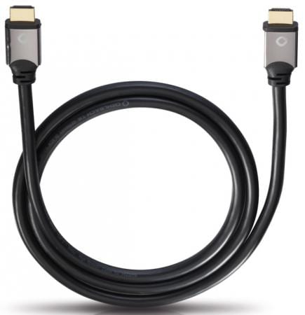 Oehlbach Black Magic HDMI 0,75 m. - HDMI kabel