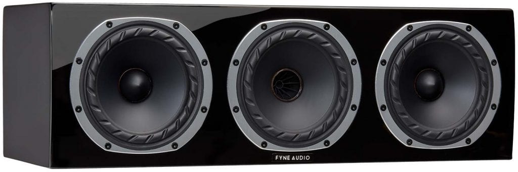 Fyne Audio F500C zwart hoogglans