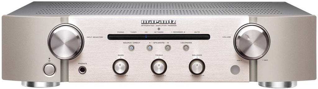 Marantz PM5005 zilver/goud - Stereo versterker