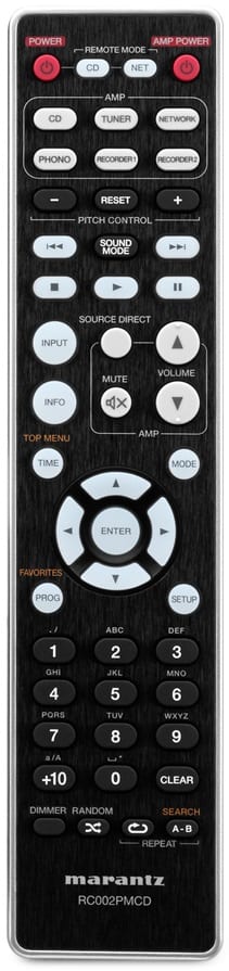 Marantz PM5005 zilver/goud - afstandsbediening - Stereo versterker