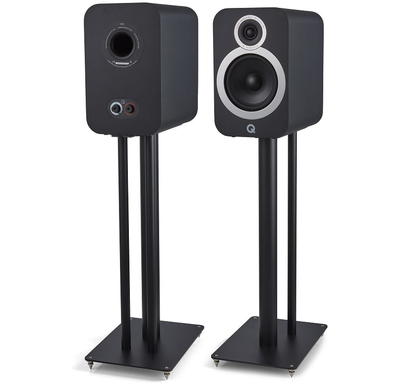 Q Acoustics 3030FSi zwart - Speaker standaard