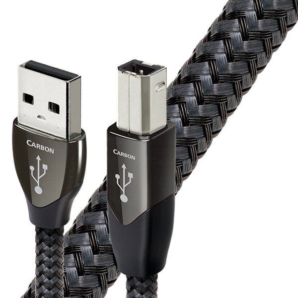 AudioQuest USB A/B Carbon 3,0 m. - USB kabel