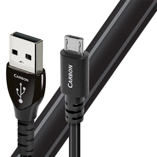 AudioQuest USB A/Micro Carbon 0,75 m. - USB kabel