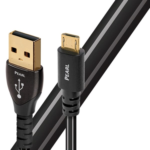 AudioQuest USB A/Micro Pearl 0,75 m. - USB kabel