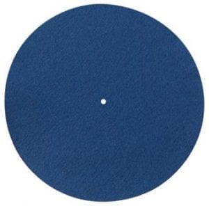 Pro-Ject Viltmat 28 cm blauw