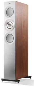 KEF Reference 3 silver satin walnut