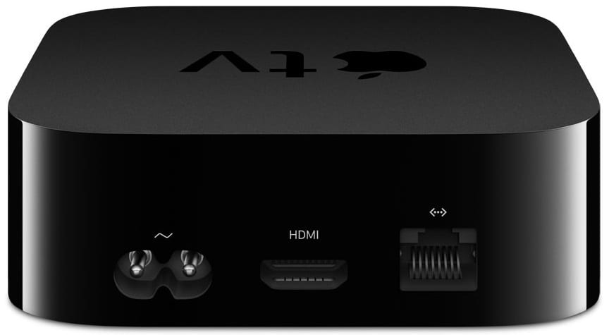 Apple TV 5 4K – 64Gb - achterkant - Mediaspeler