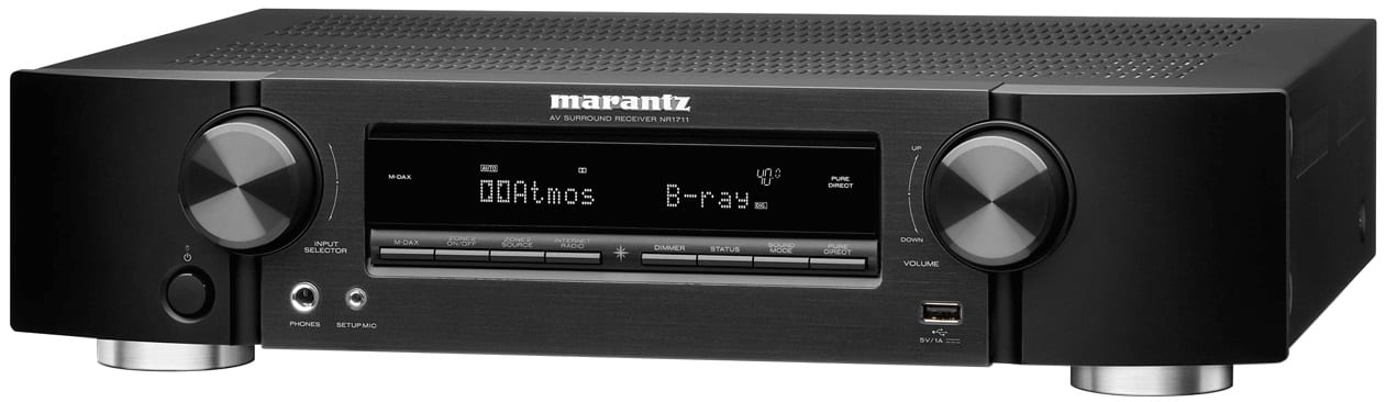 Marantz NR1711 zwart - AV Receiver