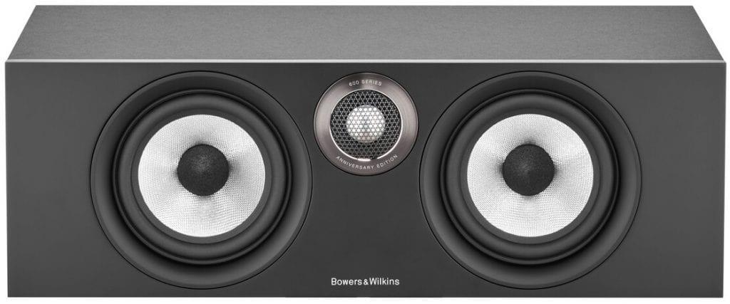 Bowers & Wilkins HTM6 S2 Anniversary Edition zwart - Center speaker