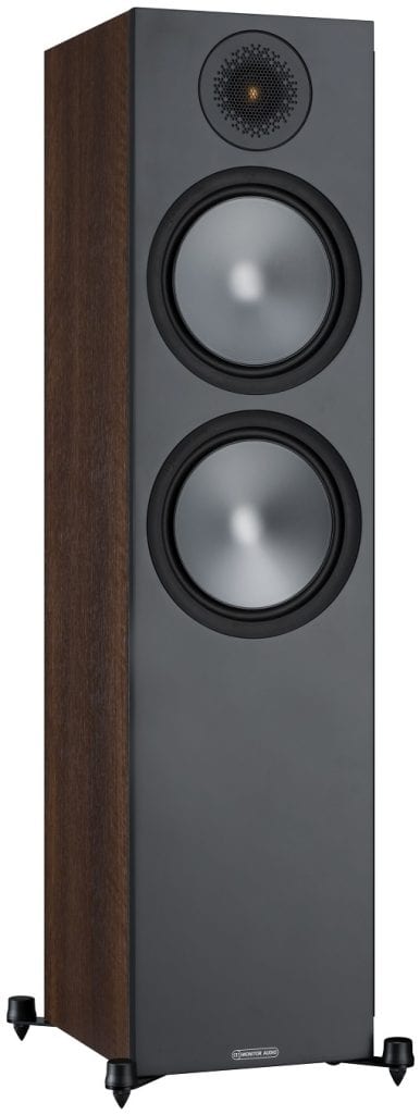 Monitor Audio Bronze 500 walnoot - Zuilspeaker