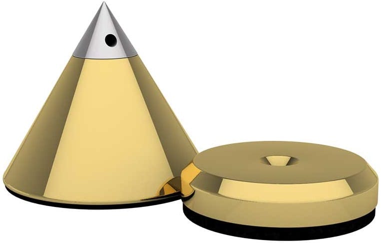 Audio Selection Kegels 36mm goud - Speaker spike