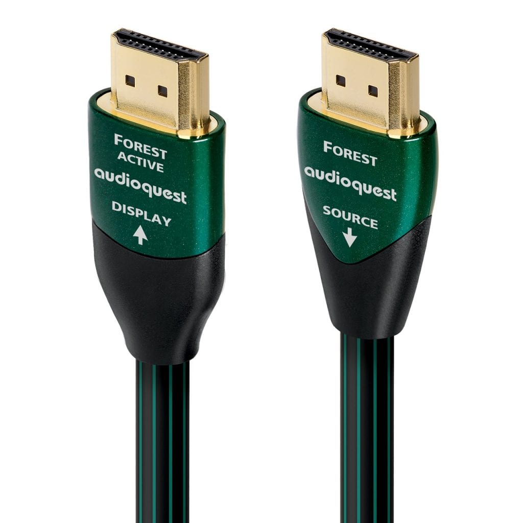 AudioQuest HDMI Forest 18 Active 10,0 m. - HDMI kabel