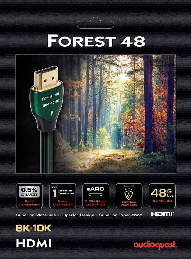 AudioQuest HDMI Forest 48 3,0 m. gallerij 104501