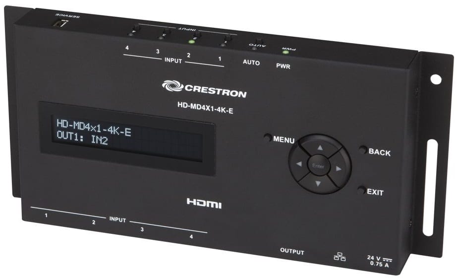 Crestron HD-MD4X1-4K-E - HDMI switch