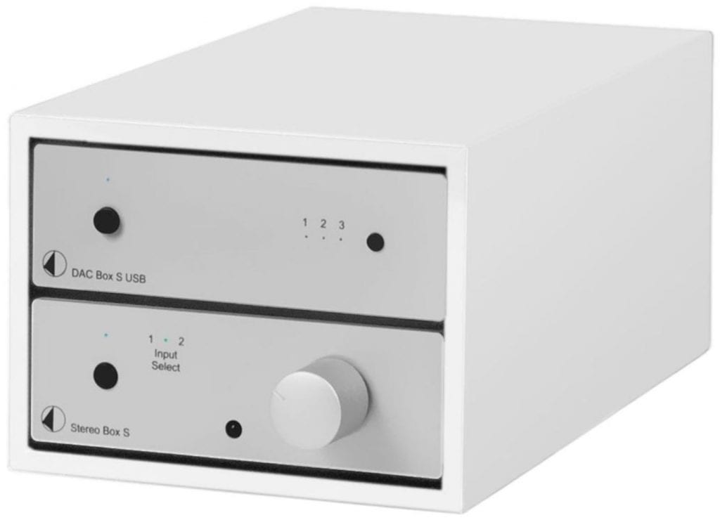 Pro-Ject Design Box Acryl 2 wit - Audio accessoire