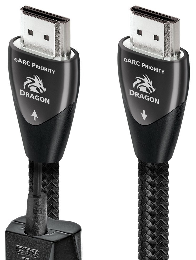 AudioQuest HDMI Dragon eARC 0,6 m. - HDMI kabel