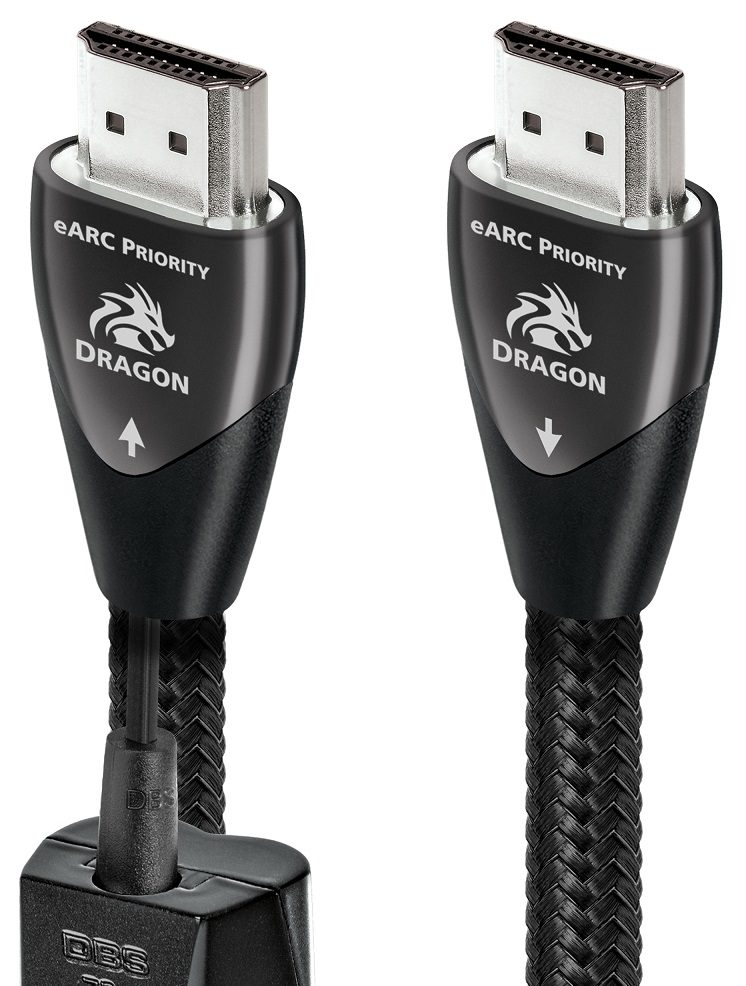 AudioQuest HDMI Dragon eARC 1,0 m. - HDMI kabel