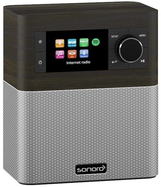 Sonoro Stream SO-410 V2 eiken/zilver - Radio