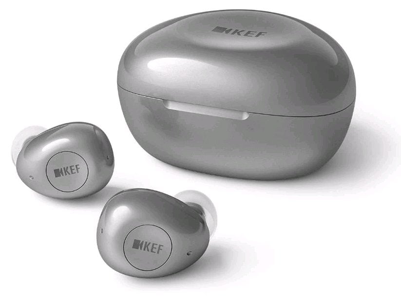 KEF MU3 grey silver - In ear oordopjes