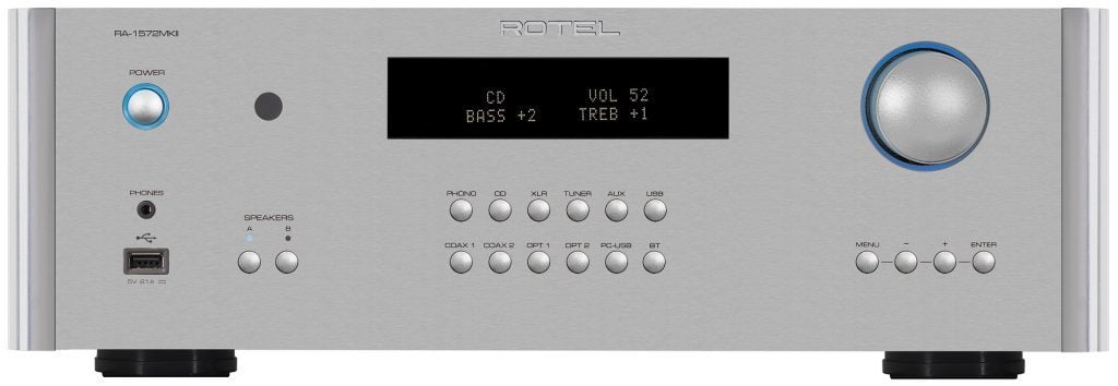 Rotel RA-1572 mkII zilver